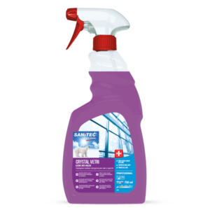Sanitec Cystal Vetri Anti Goccia 750ml čistilo za steklo proti kapljicam