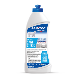 Sanitec Sani Citric 1l Kisli odstranjevalec oblog za stranišča in kopalnice - za vsakodnevno uporabo