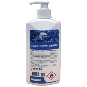 Dezinsept derm plus razkužilo za roke 500ml s pumpico
