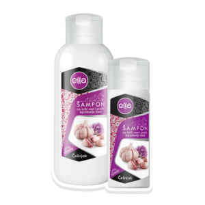 ella Šampon za lase proti izpadanju, česen 250ml