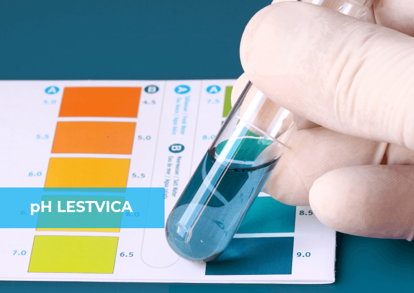 pH lestvica čistila